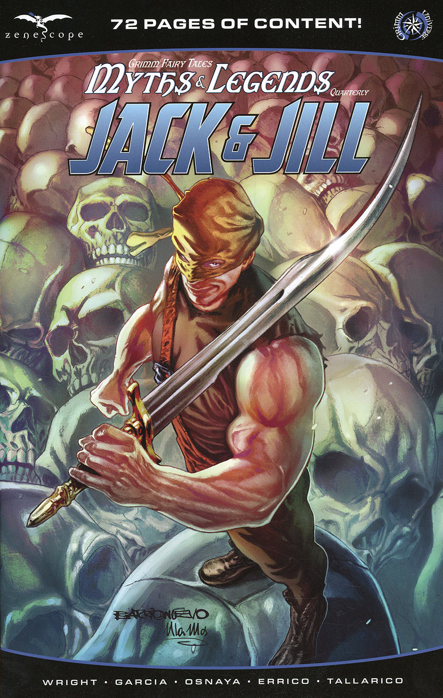 Grimm Fairy Tales Presents Myths & Legends Quarterly #8 Jack & Jill Cover A Al Barrionuevo