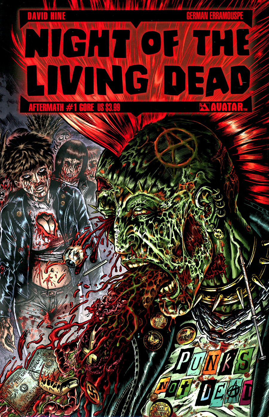 Night Of The Living Dead Aftermath 1-6 Gore Covers Bag Set (6-Count)