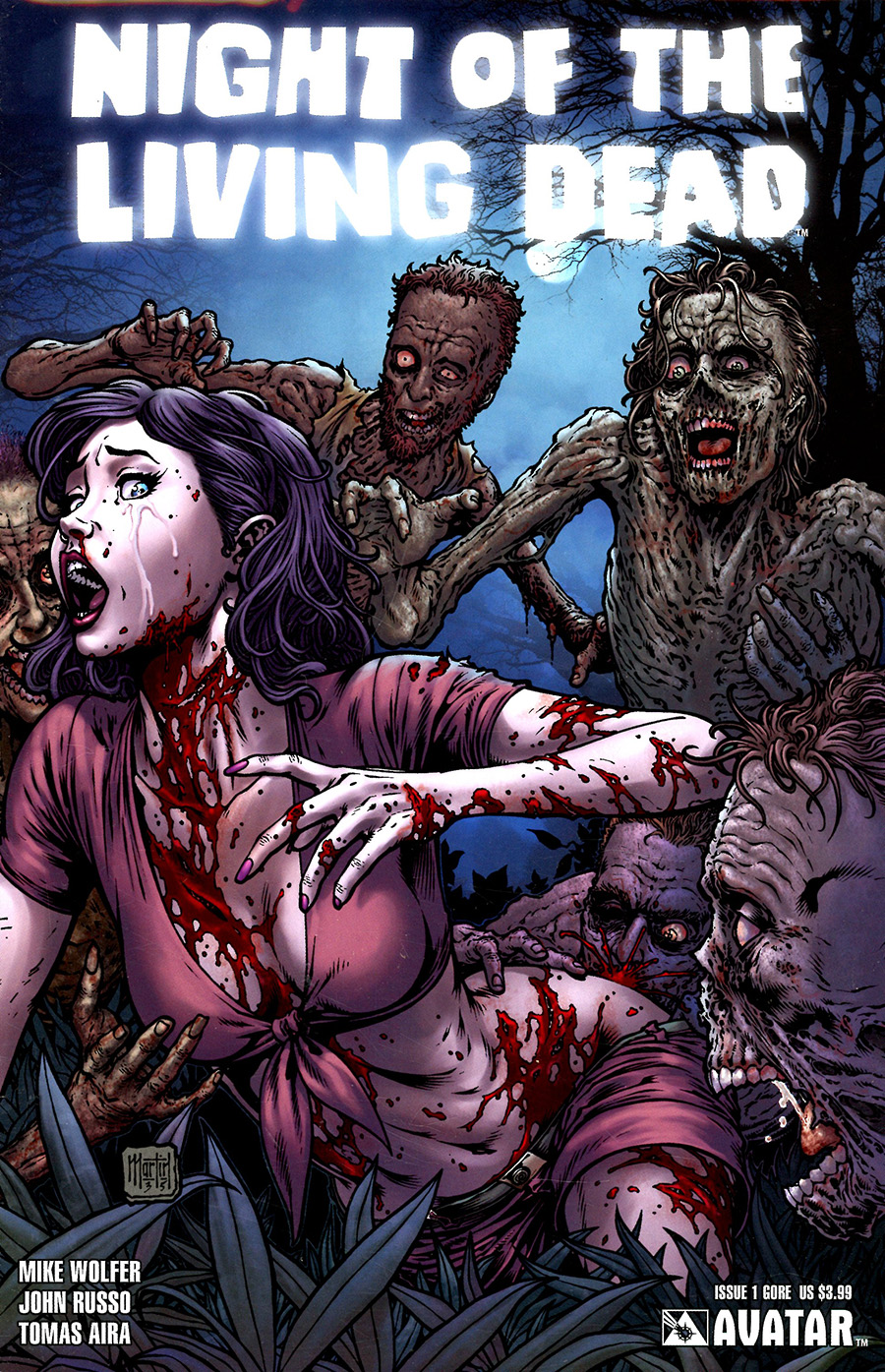 Night Of The Living Dead 1-5 Gore Covers Bag Set (5-Count)