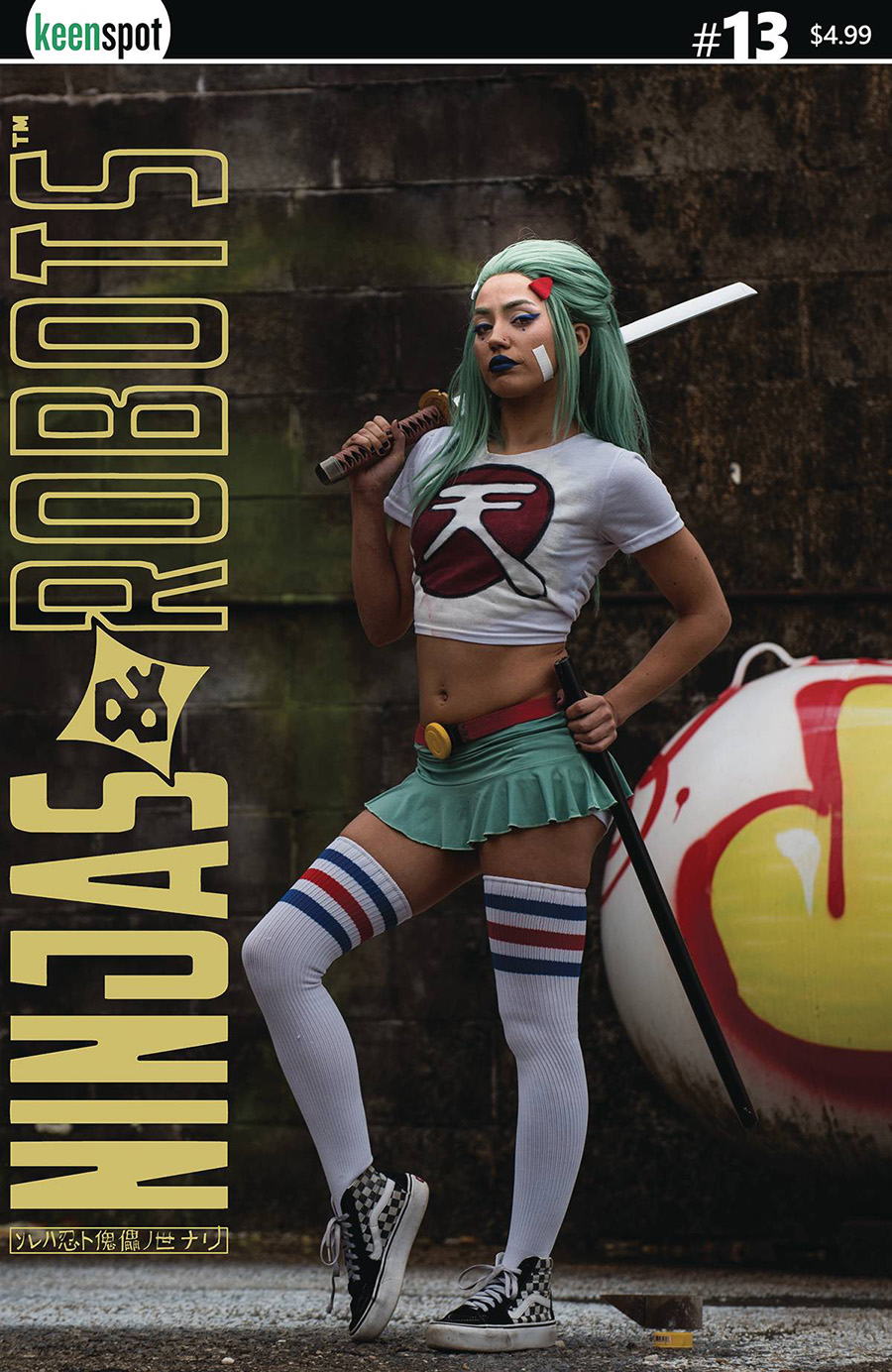 Ninjas And Robots #13 Cover C Variant Torey Vaughan Cosplay Photo Cover