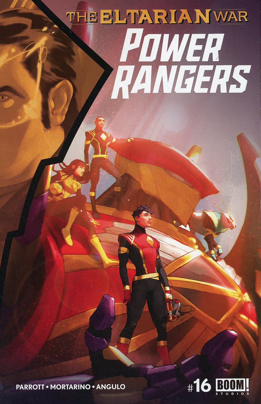 Power Rangers #16 Cover A Regular Gerald Parel Cover (The Eltarian War Part 8)