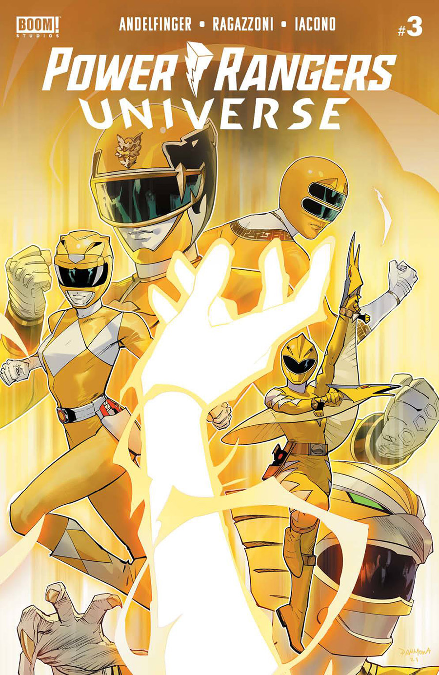 Power Rangers Universe #3 Cover A Regular Dan Mora Cover