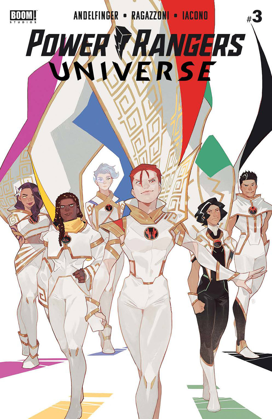 Power Rangers Universe #3 Cover F Variant Jo Migyeong Reveal Cover