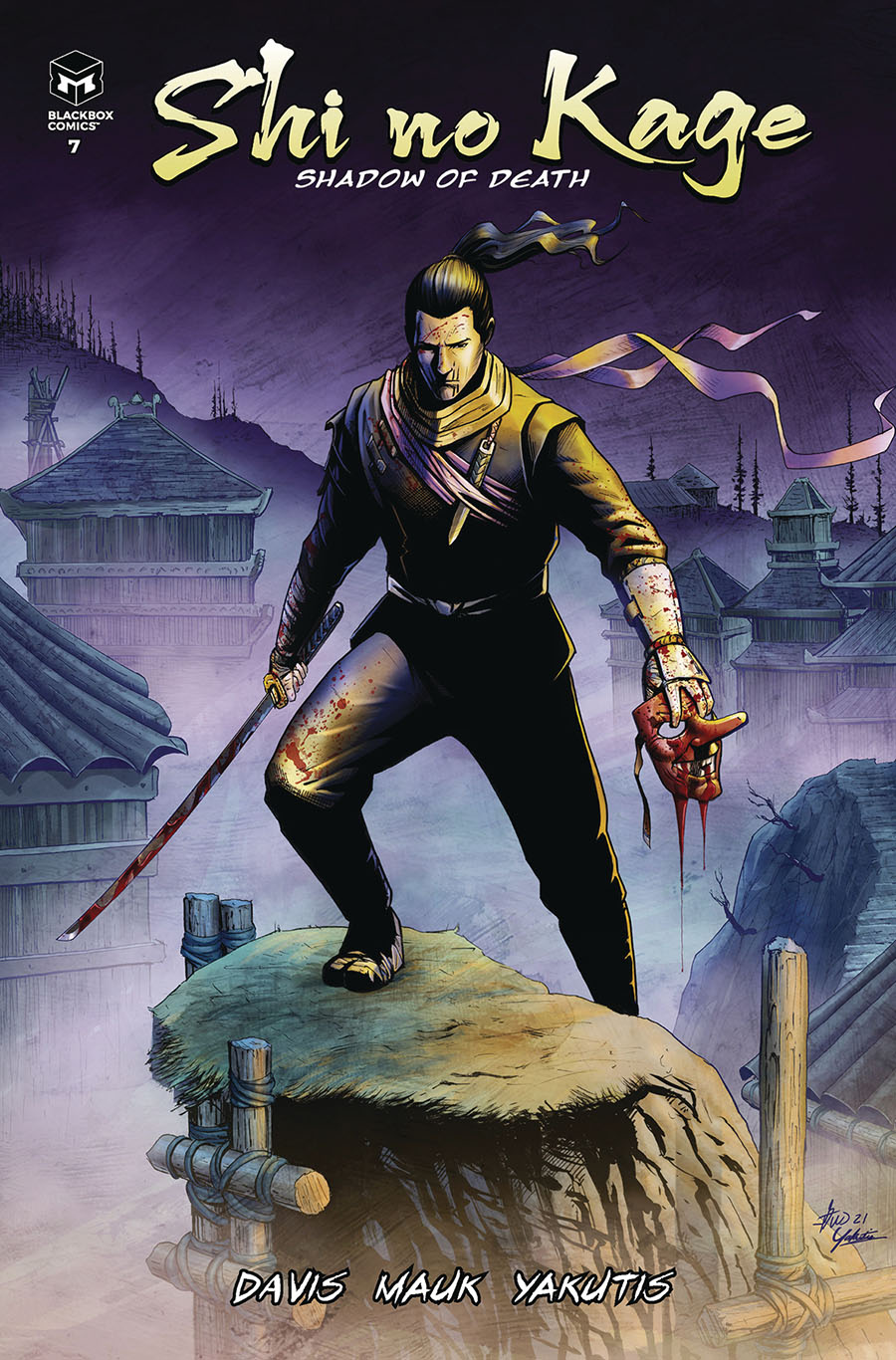 Shi No Kage Shadow Of Death #7 Cover A Regular Gus Mauk Cover