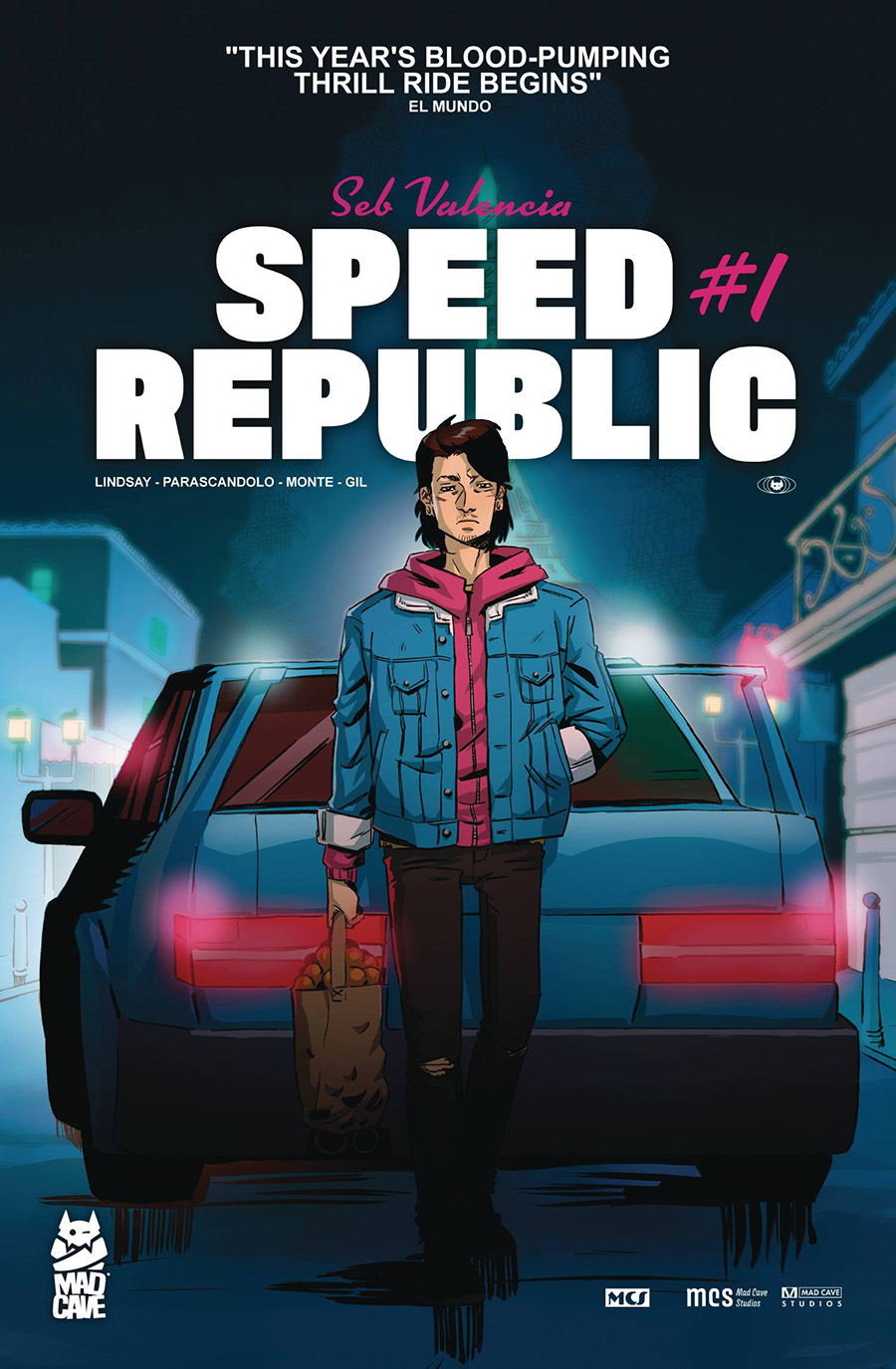 Speed Republic #1 Cover B Variant Emanuele Parascandolo Cover
