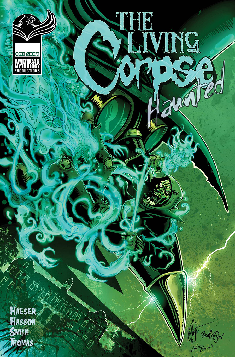 Living Corpse Haunted (American Mythology) #1 (One Shot) Cover A Regular Buz Hasson & Ken Haeser Cover