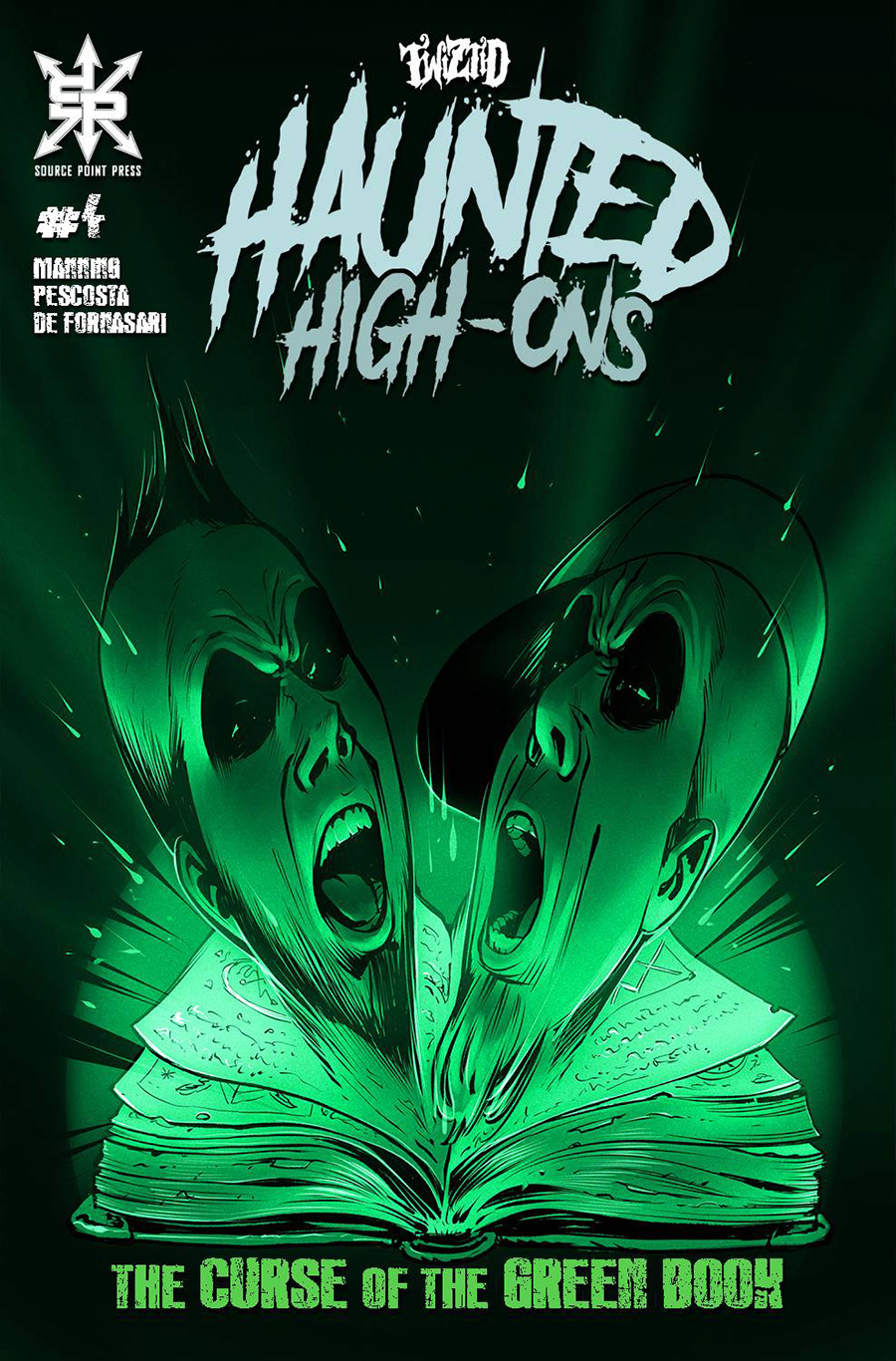 Twiztid Haunted High-Ons The Curse Of The Green Book #4 Cover A Regular Marianna Pescosta Cover