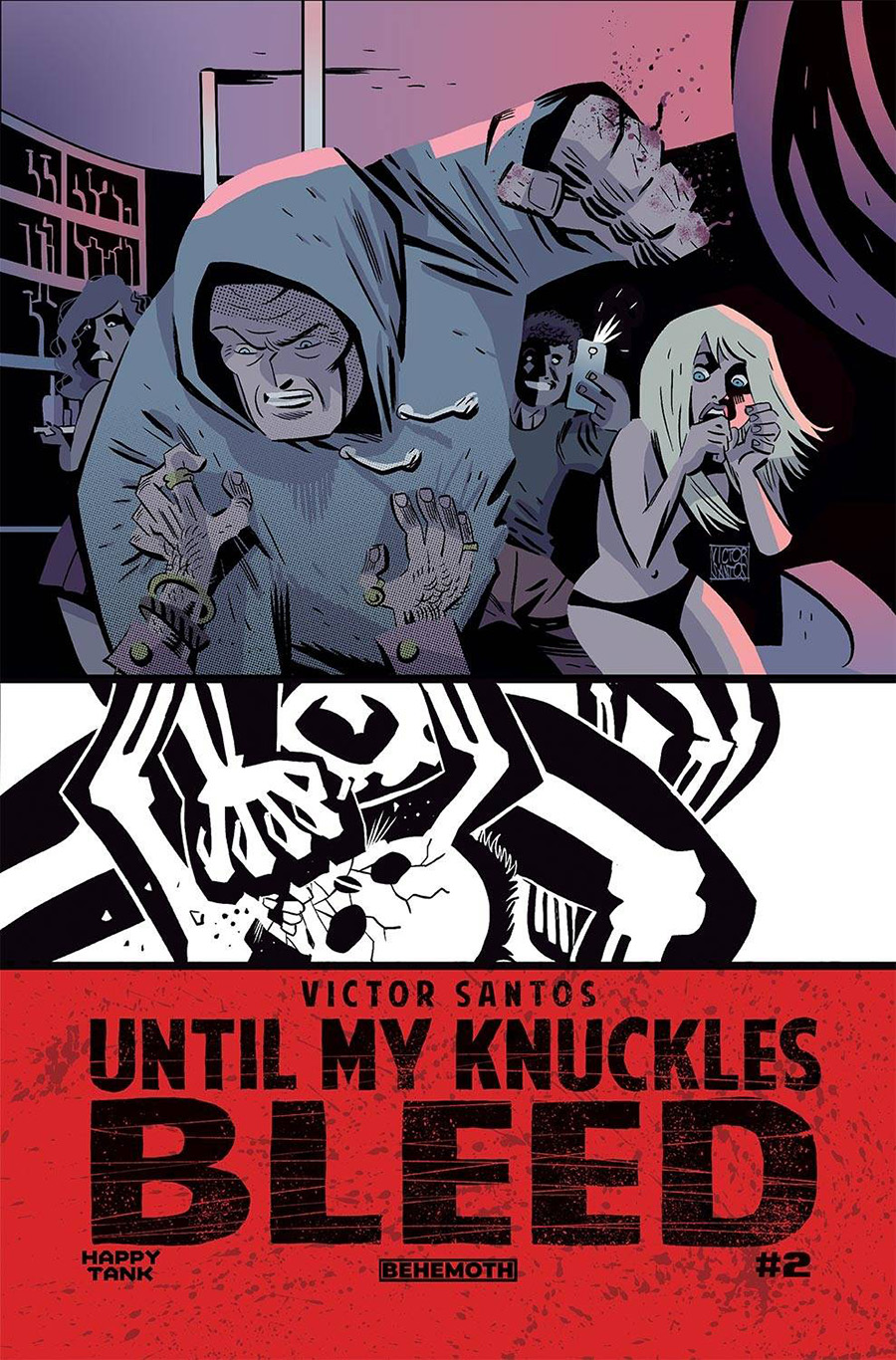 Until My Knuckles Bleed #2 Cover A Regular Victor Santos Cover