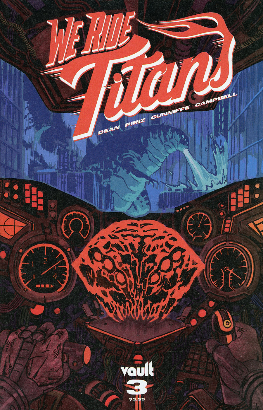 We Ride Titans #3 Cover B Variant Josh Hixson Cover