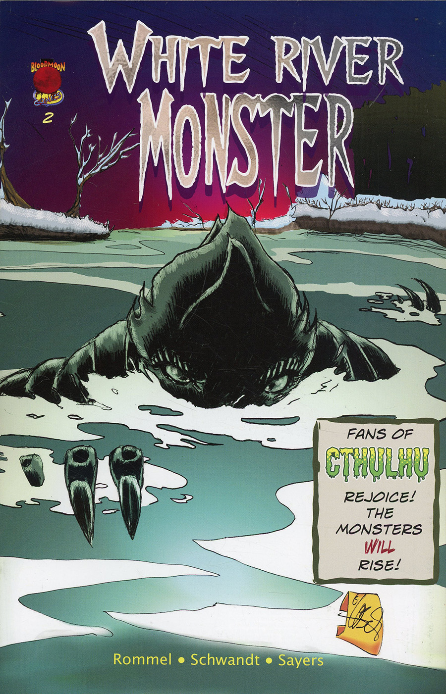 White River Monster #2 Cover A Regular Wolfgang Schwandt Cover