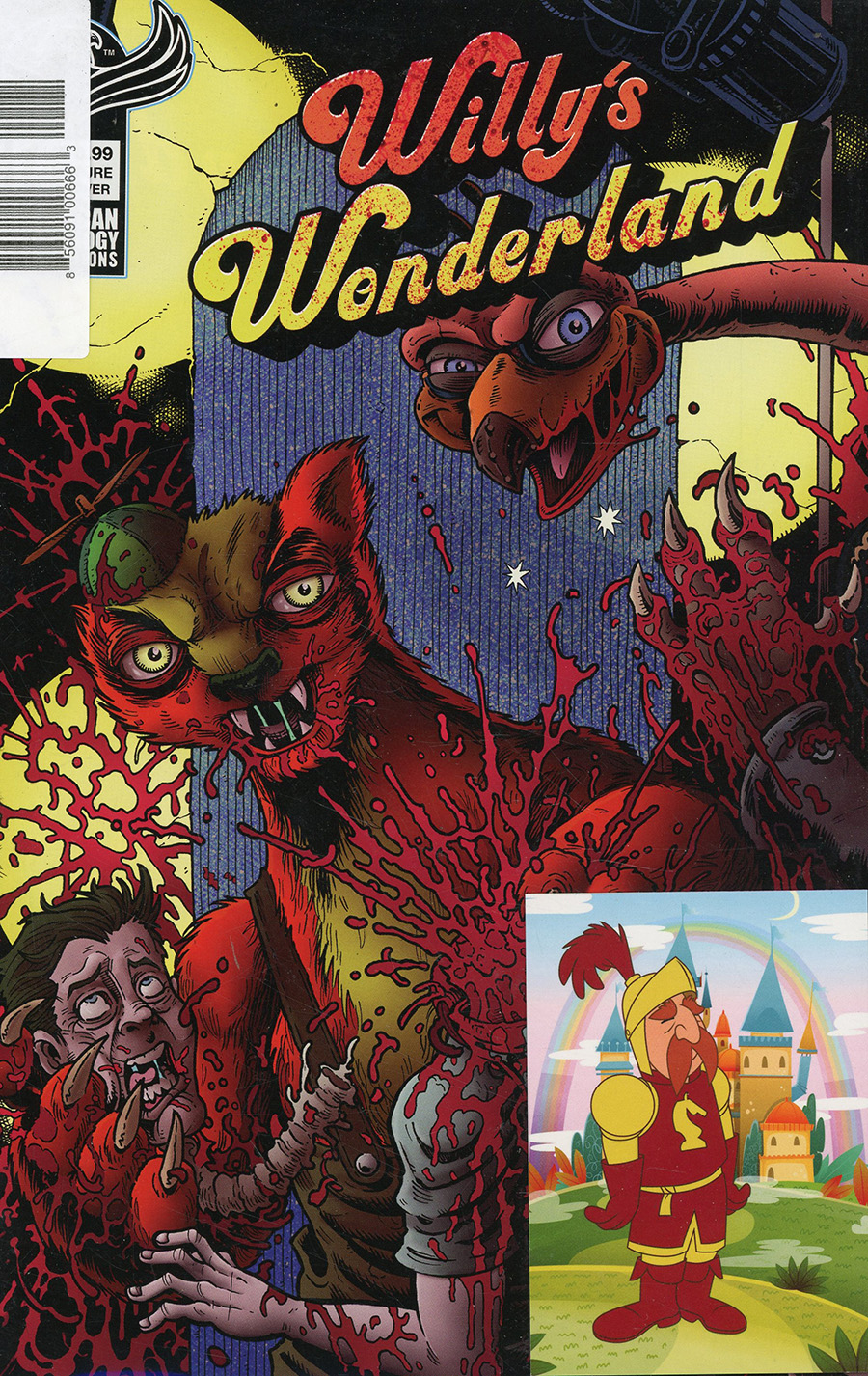 Willys Wonderland Prequel #1 Cover H With Promo Card