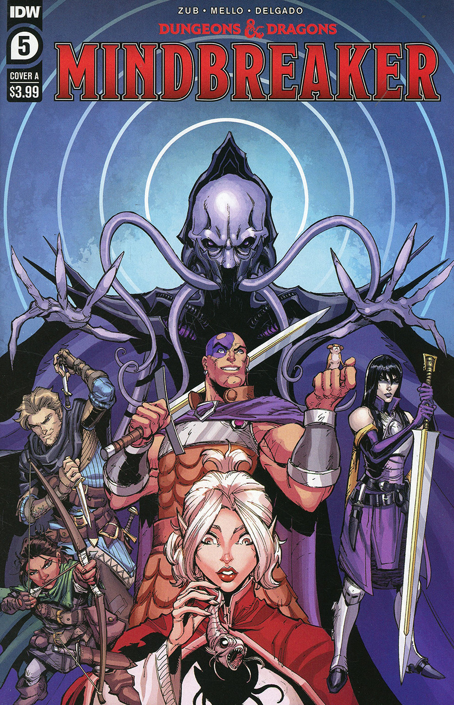 Dungeons & Dragons Mindbreaker #5 Cover A Regular Max Dunbar Cover