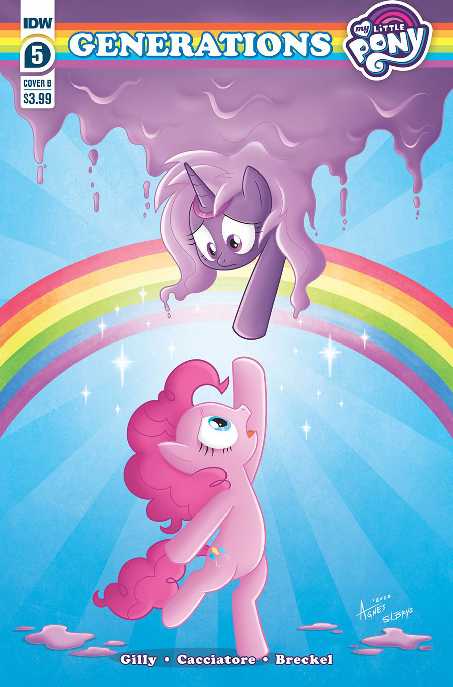 My Little Pony Generations #5 Cover B Variant Agnes Garbowska Cover
