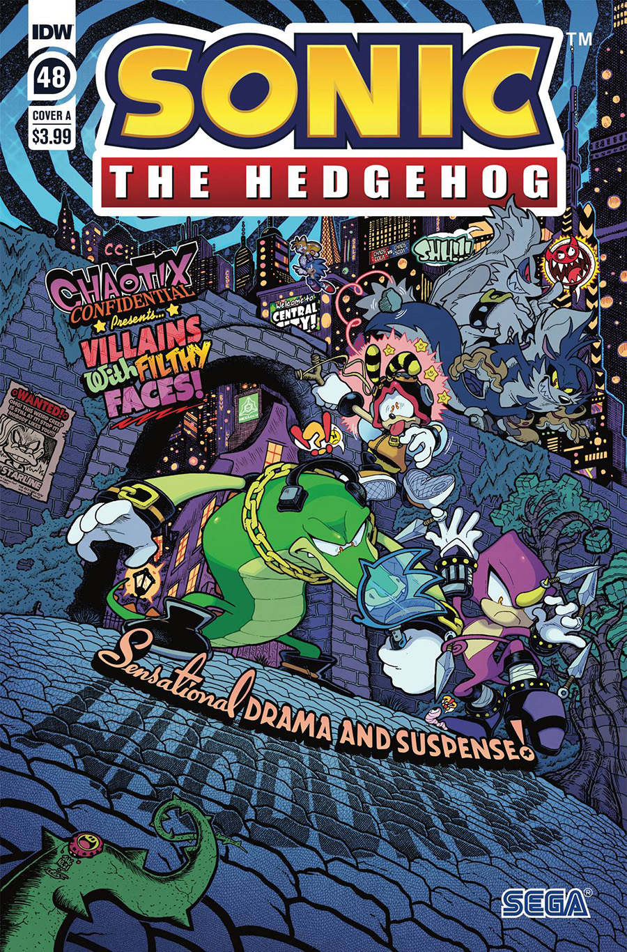 Sonic The Hedgehog Vol 3 #48 Cover A Regular Jonathan Gray Cover