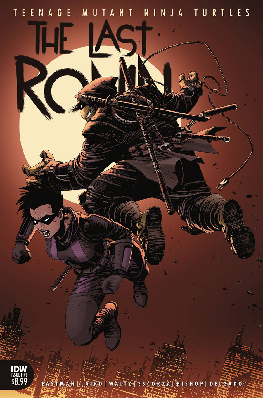 Teenage Mutant Ninja Turtles The Last Ronin #5 Cover A Regular Esau & Isaac Escorza Cover