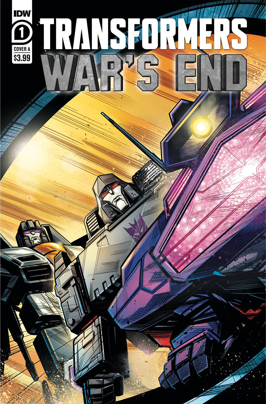 Transformers Wars End #1 Cover A Regular Angel Hernandez Cover