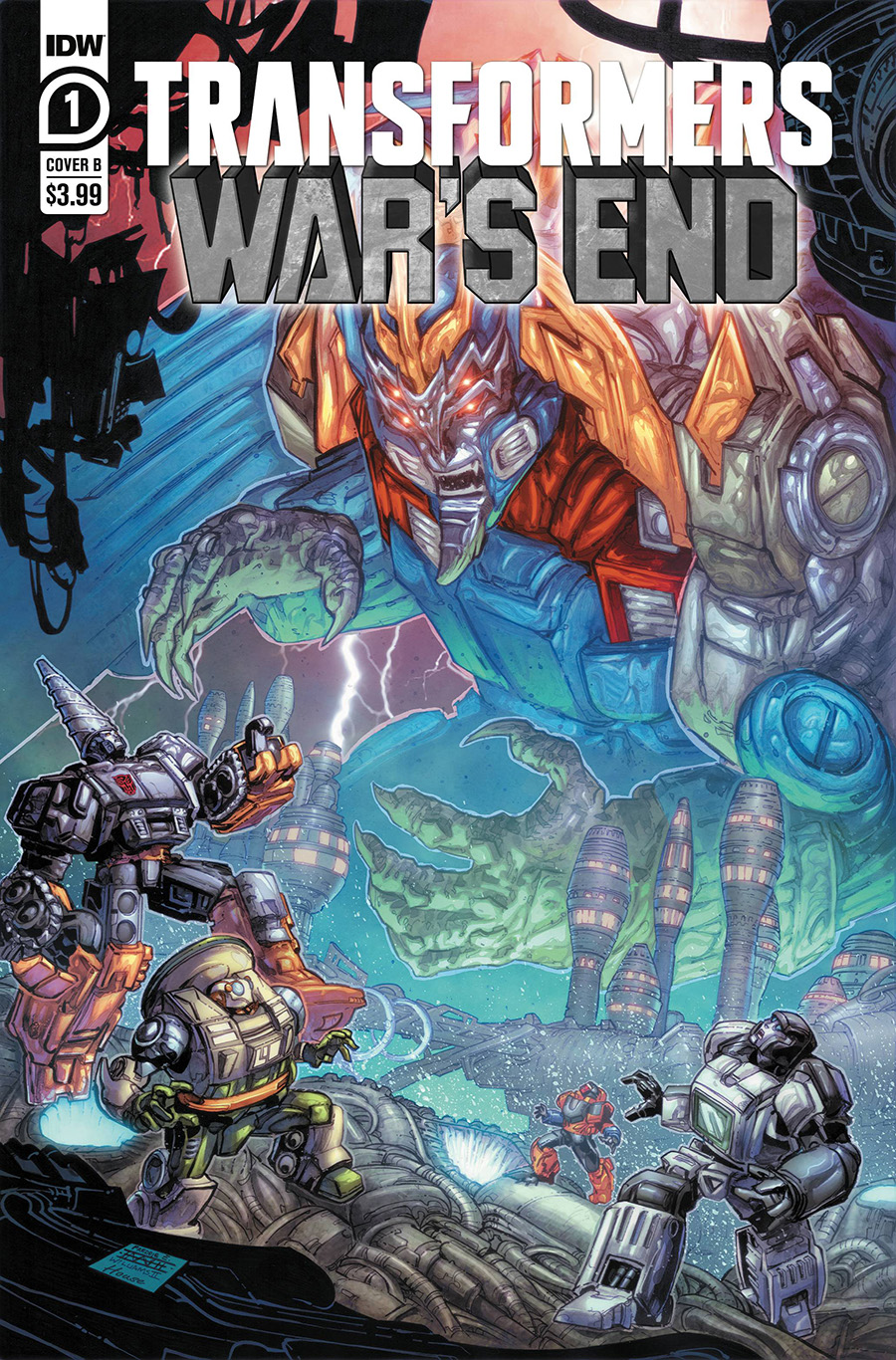 Transformers Wars End #1 Cover B Variant Freddie E Williams II Cover