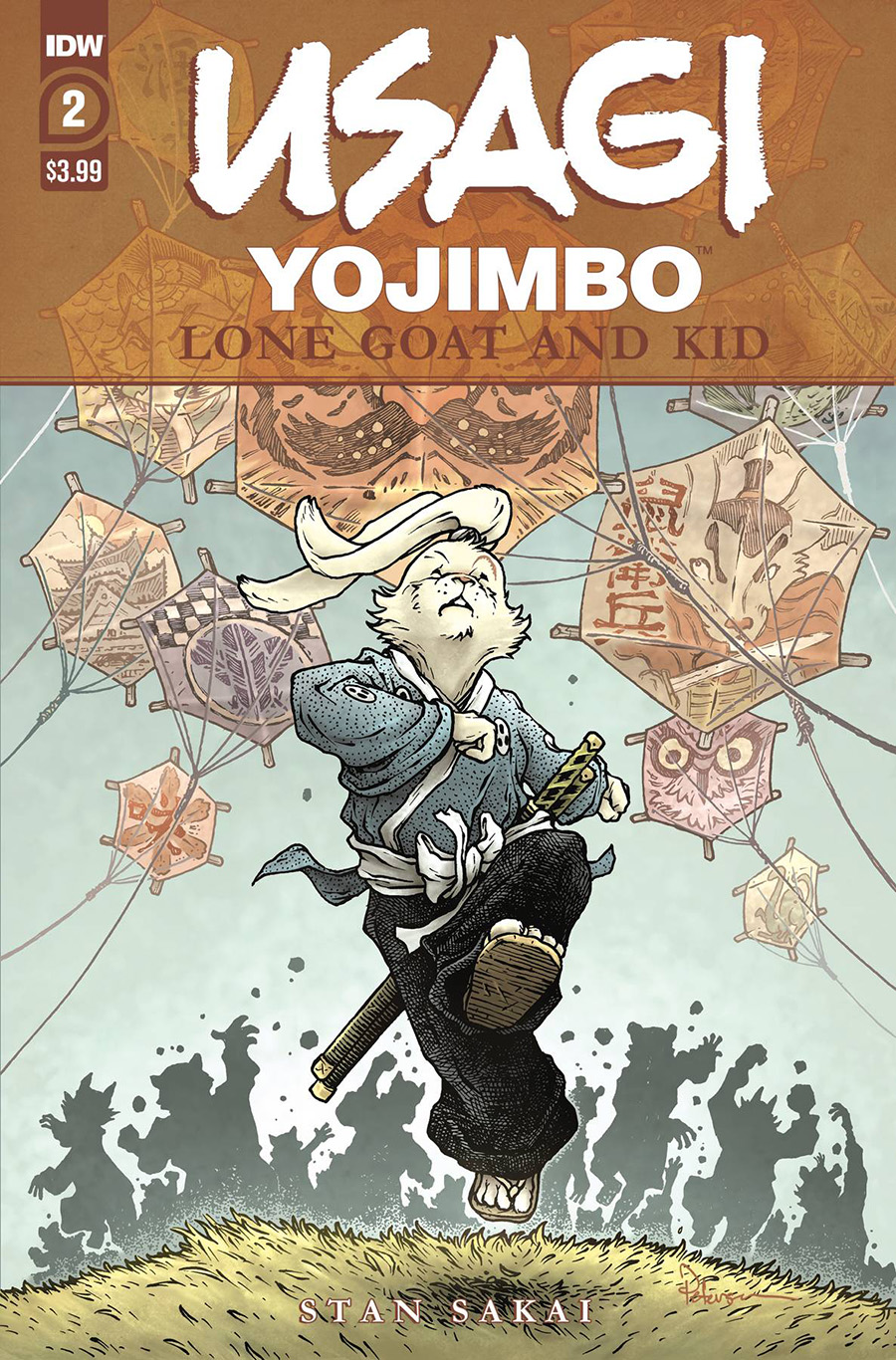 Usagi Yojimbo Lone Goat And Kid #2