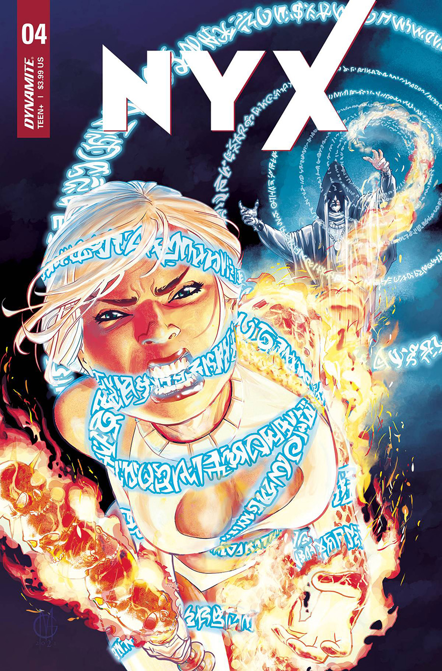 Nyx (Dynamite Entertainment) #4 Cover D Variant Giuseppe Matteoni Cover