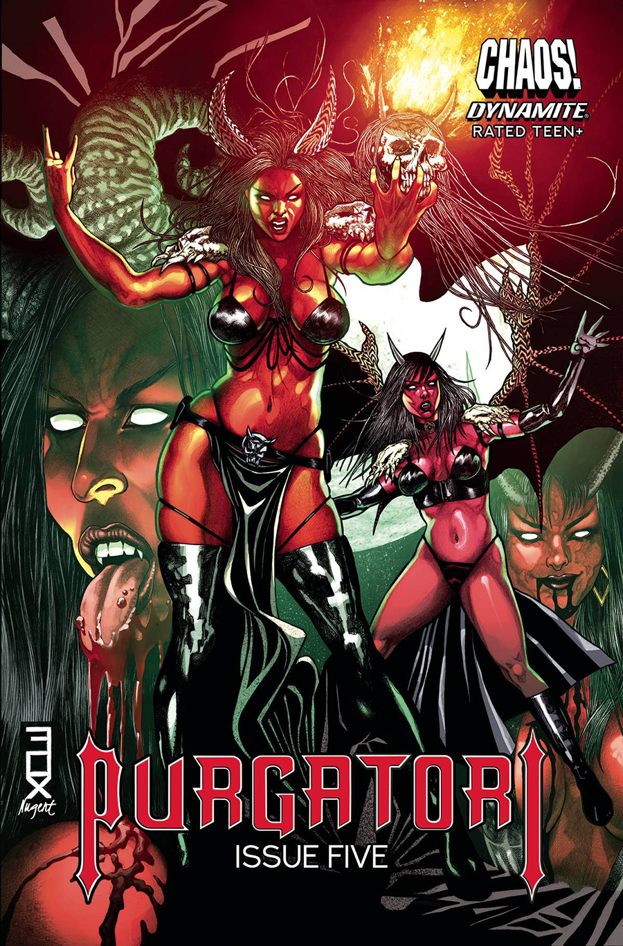 Purgatori Vol 4 #5 Cover C Variant Russell Fox Cover
