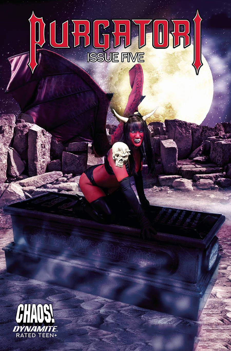 Purgatori Vol 4 #5 Cover D Variant Nerdy Nereid Cosplay Photo Cover