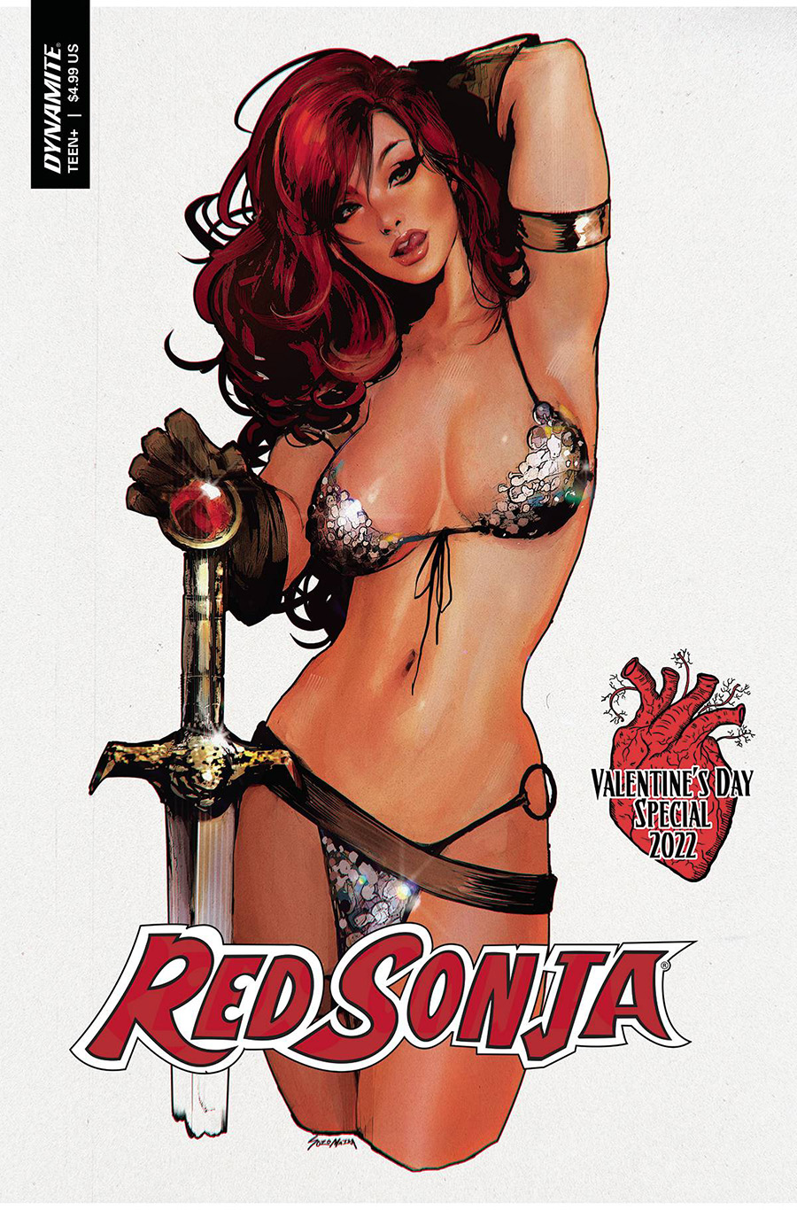 Red Sonja Valentines Day Special (2022) #1 (One Shot) Cover A Regular Sozomaika Cover (Limit 1 Per Customer)