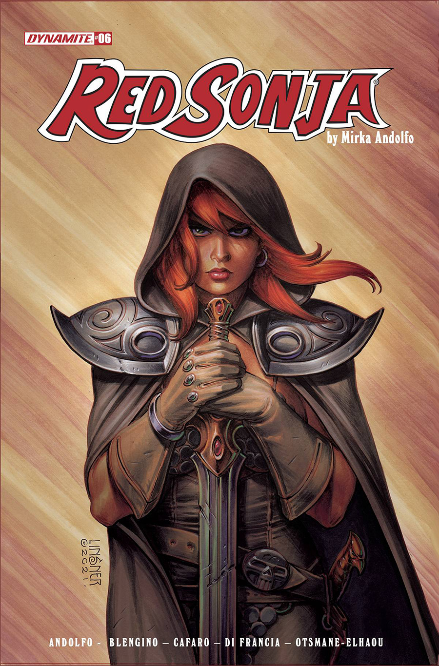 Red Sonja Vol 9 #6 Cover C Variant Joseph Michael Linsner Cover