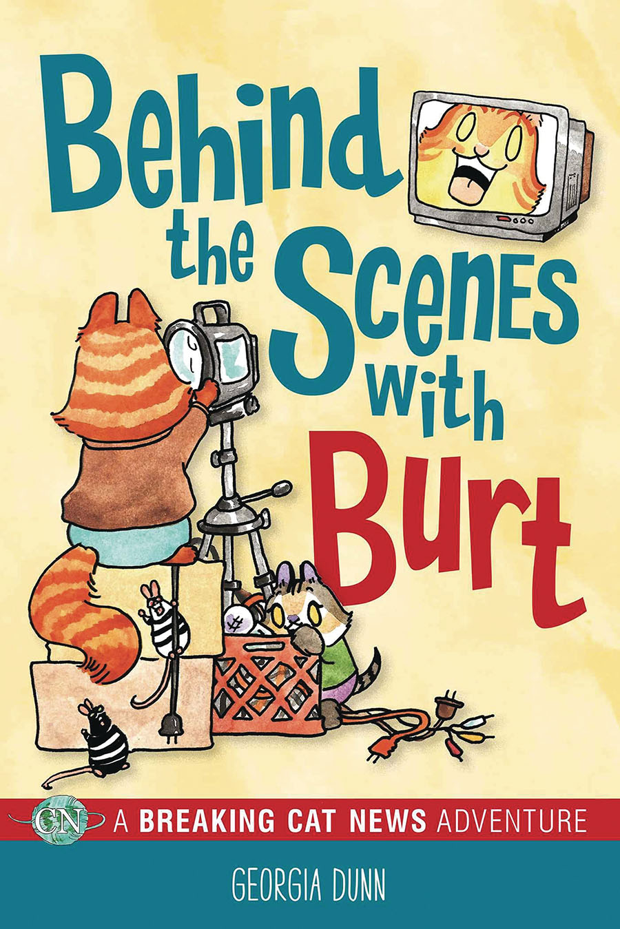 Behind The Scenes With Burt A Breaking Cat News Adventure TP