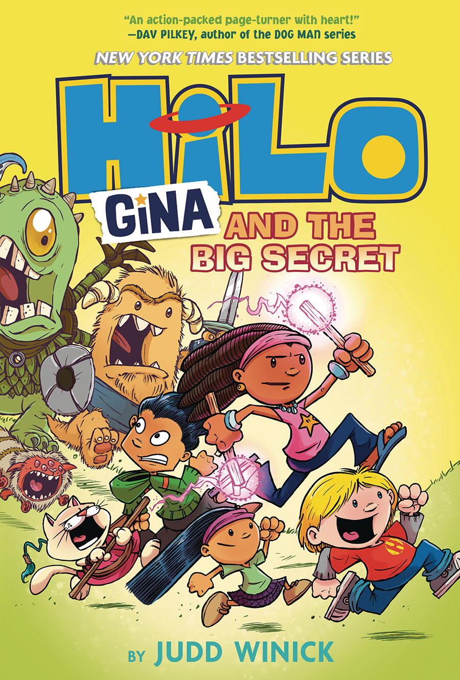 Hilo Vol 8 Gina And The Big Secret HC