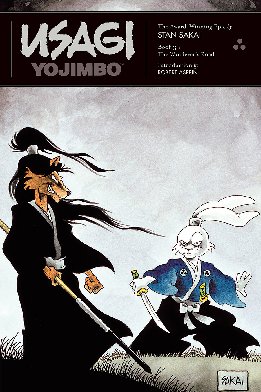 Usagi Yojimbo Vol 3 The Wanderers Road TP New Printing (2022)