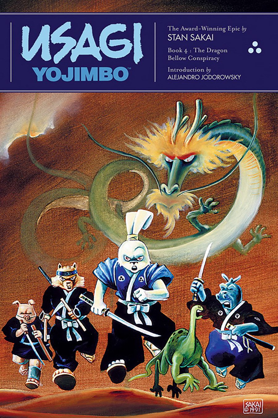 Usagi Yojimbo Vol 4 Dragon Bellow Conspiracy TP New Printing (2022)