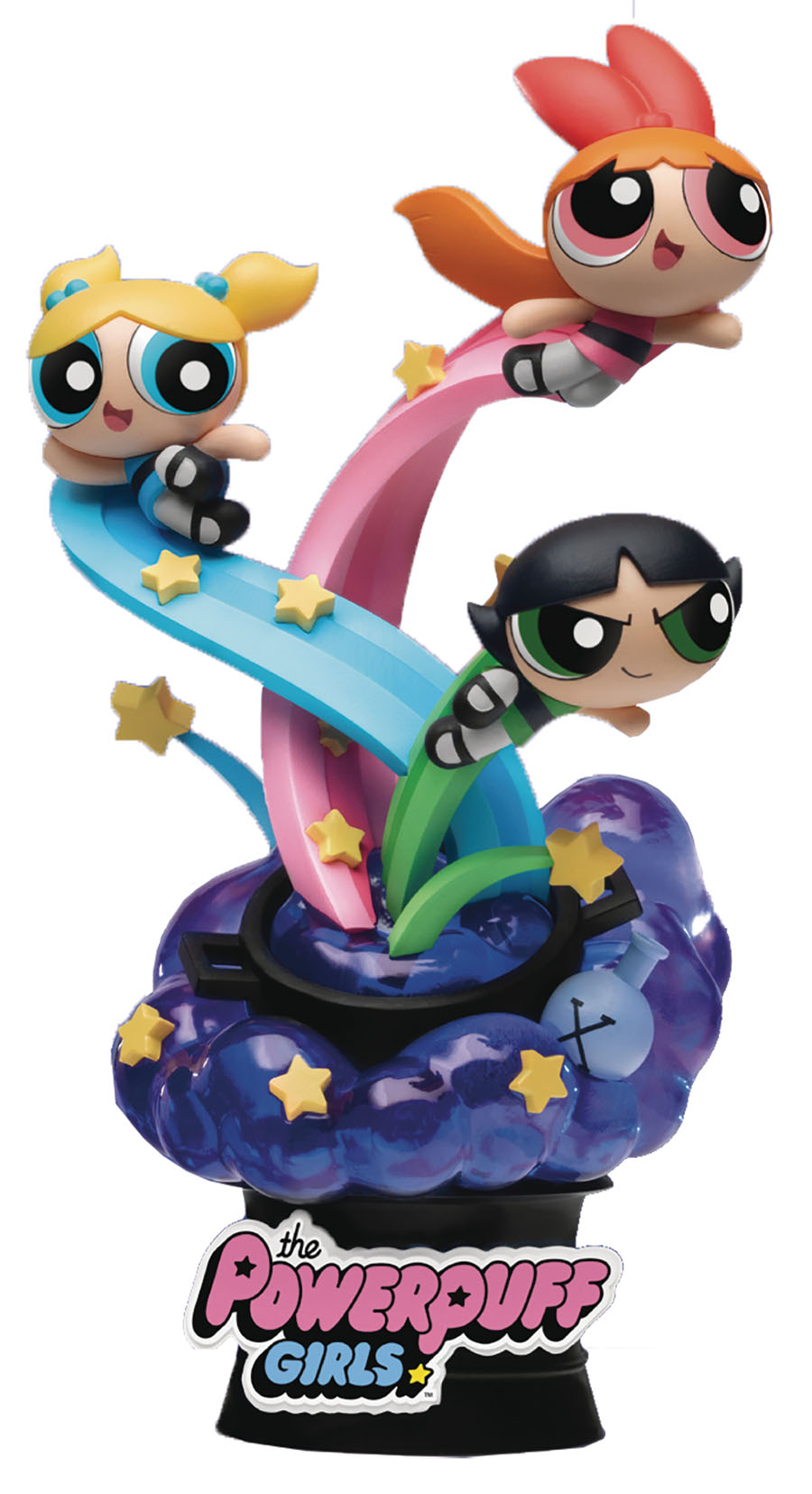 Powerpuff Girls DS-095 The Day Is Saved D-Stage 6-Inch Statue