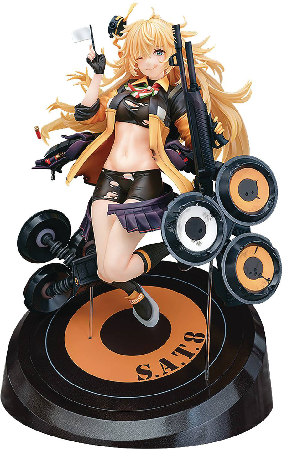 Girls Frontline T-Doll SAT8 Heavy Damage 1/7 Scale PVC Figure
