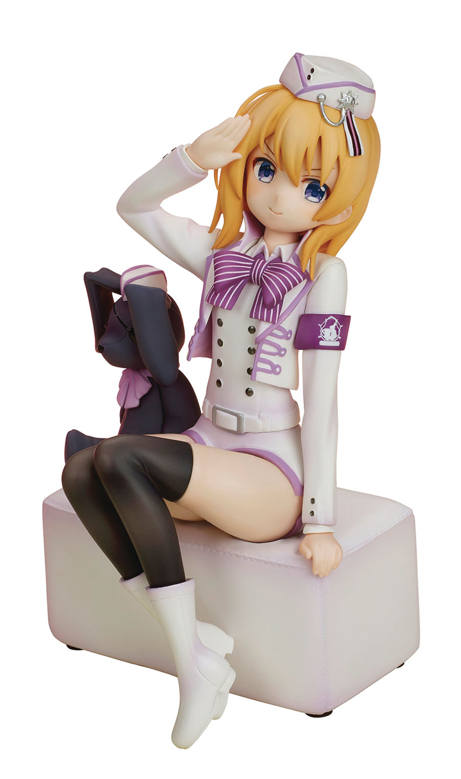 Is The Order A Rabbit Military Uniform 1/7 Scale PVC Figure - Cocoa