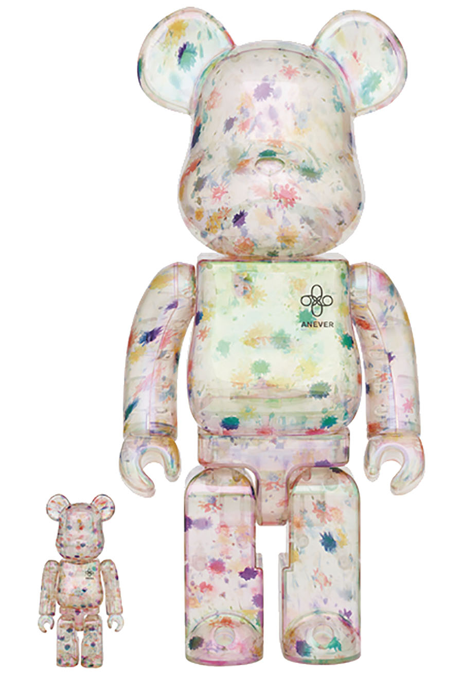 Anever 100 Percent & 400 Percent 2-Pack Bearbrick