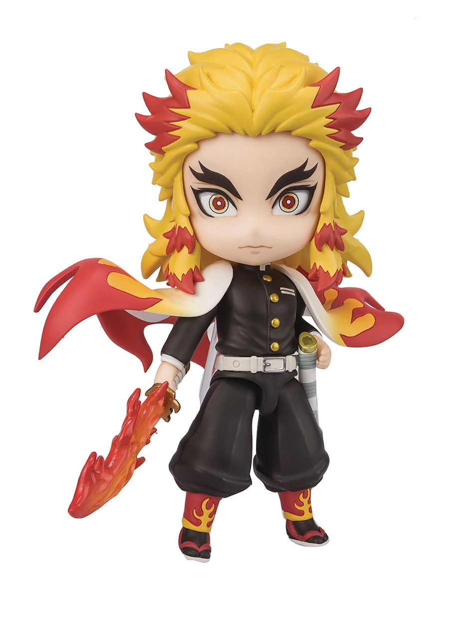 Demon Slayer Kimetsu No Yaiba Figuarts Mini - Kyojuro Rengoku Flame Breathing Figure