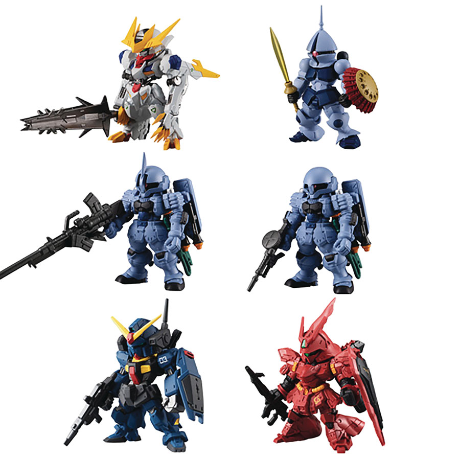 FW Gundam Converge 10th Anniversary # Selection 01 Set Of 6 Figures