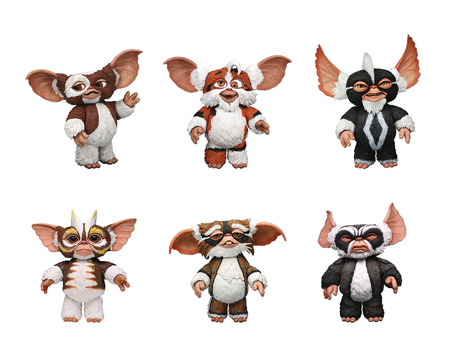 Gremlins Mogwais In Blister Card 7-Inch Action Figure 12-Piece Assortment Case