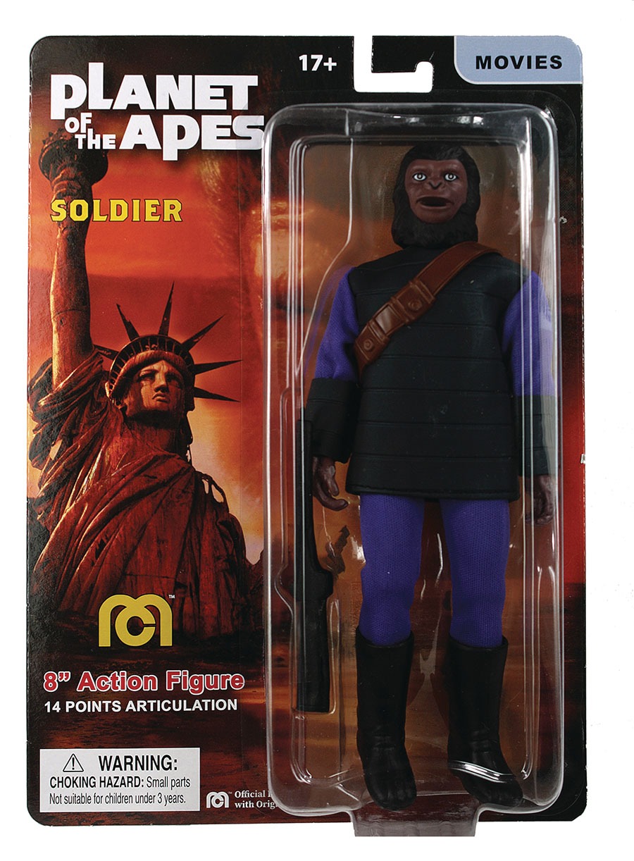 Mego Movies Planet Of The Apes Soldier Ape 8-Inch Action Figure
