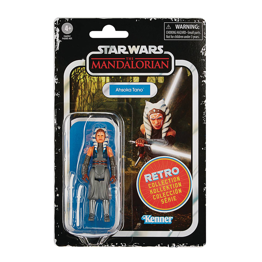 Star Wars The Mandalorian Retro Collection Ahsoka Tano 3.75-Inch Action Figure