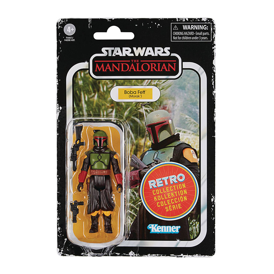 Star Wars The Mandalorian Retro Collection Boba Fett 3.75-Inch Action Figure