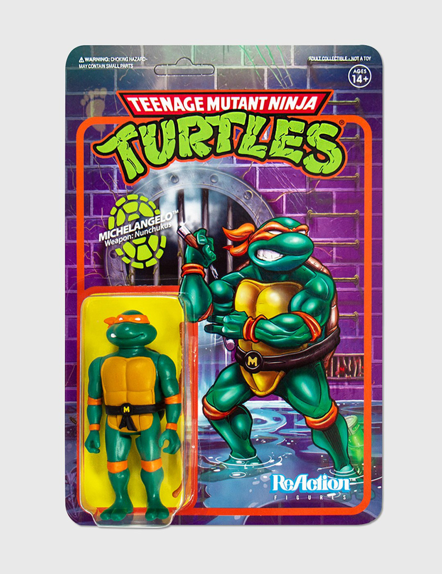 Teenage Mutant Ninja Turtles ReAction Figure - Michelangelo