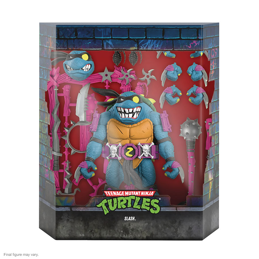 Teenage Mutant Ninja Turtles Ultimate Action Figure - Slash