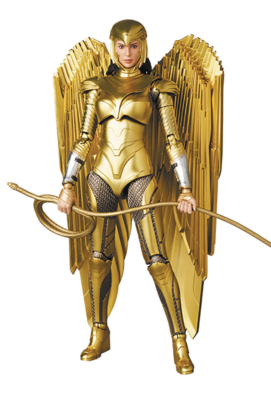 Wonder Woman 1984 Golden Armor MAFEX Action Figure