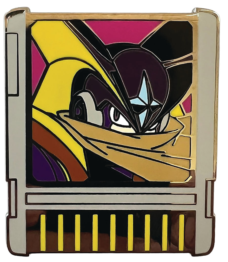 Mega Man Battle Network Pin - Bass.Exe Chip