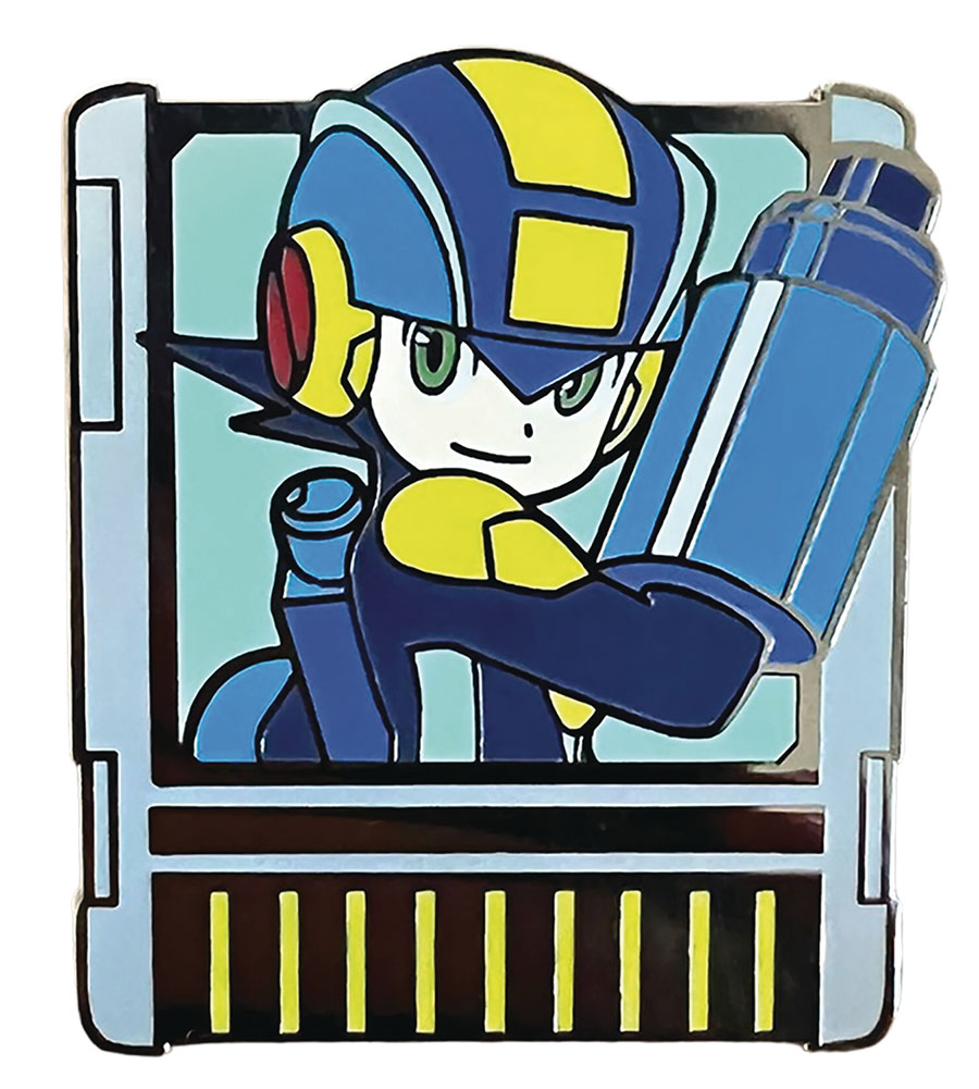 Mega Man Battle Network Pin - Megaman.Exe Chip