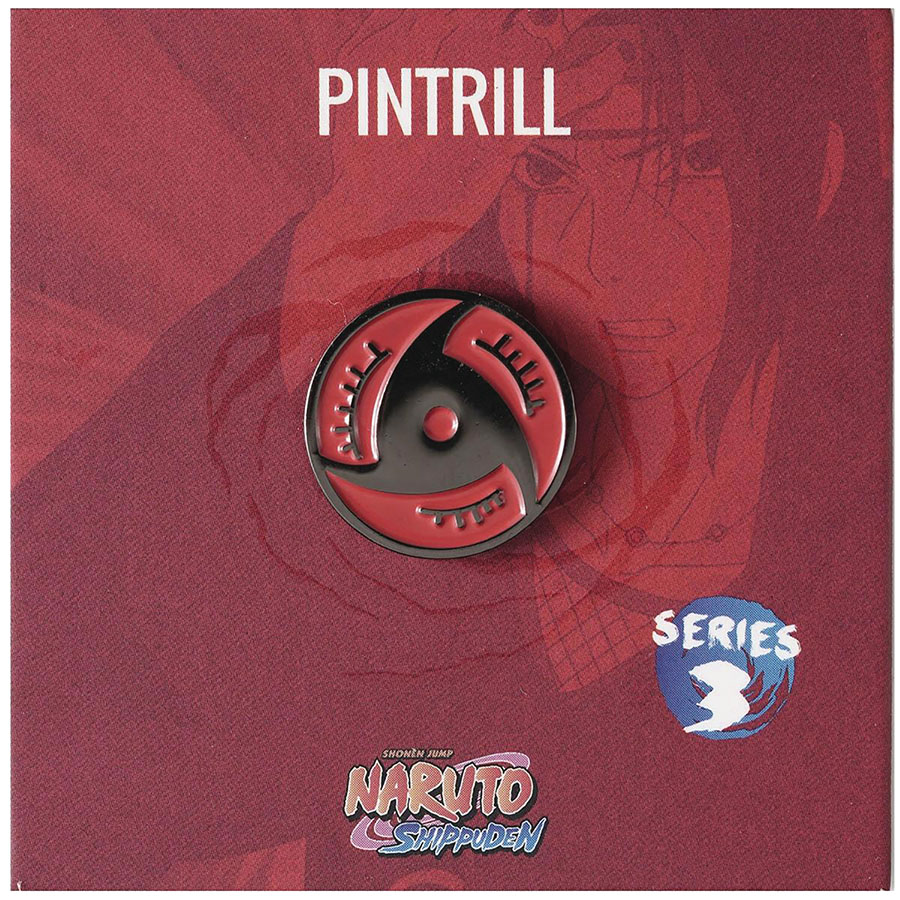 Naruto Shippuden Enamel Pin - Mangekyo Sharingan Kakashi