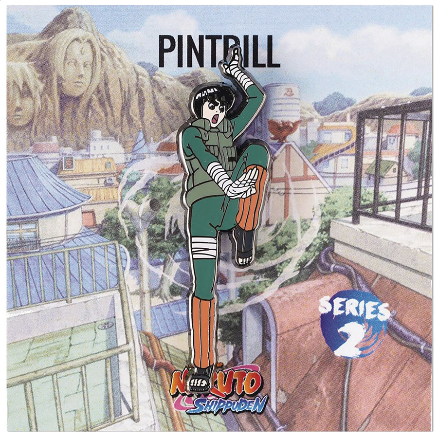 Naruto Shippuden Enamel Pin - Rock Lee