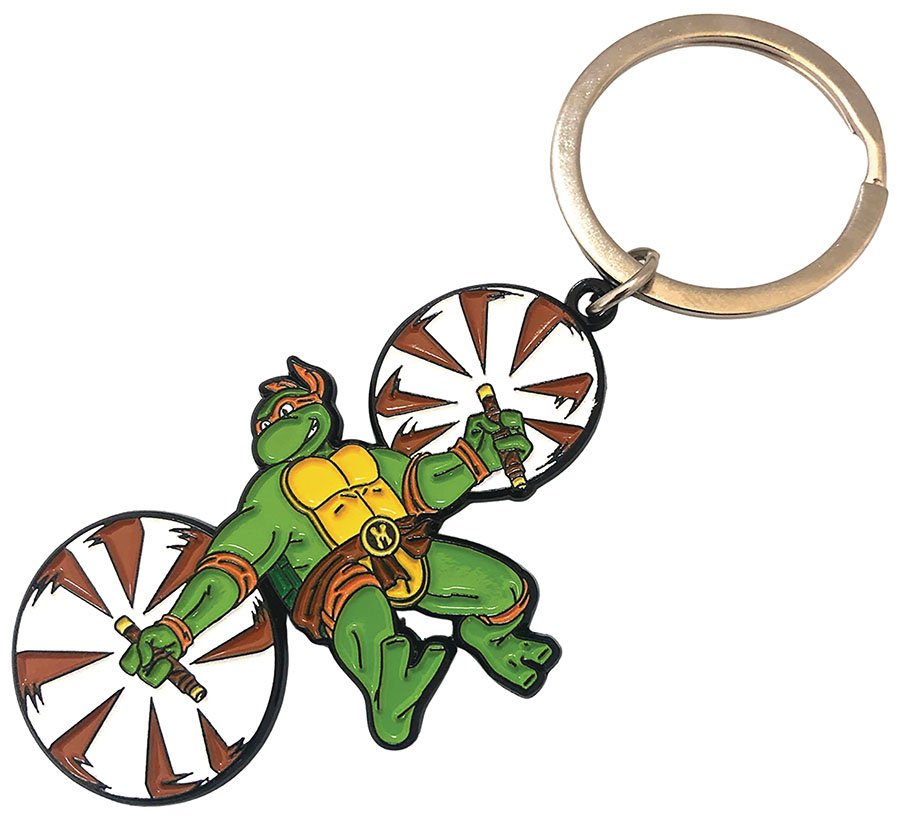 Teenage Mutant Ninja Turtles Classic Keychain - Michelangelo