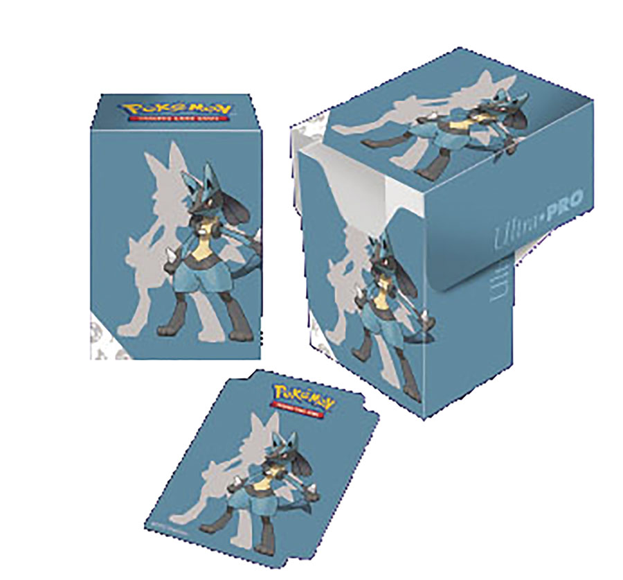 Pokemon Lucario Full View Deck Box